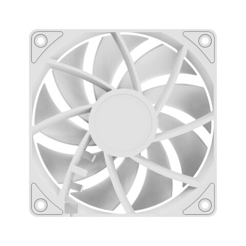 Кулер для корпуса OCYPUS GAMMA F12 WH (GAMMA-F12-WH1NN00X-GL) - Нулевой остаток (Feed)  - Нулевой остаток (Feed) 