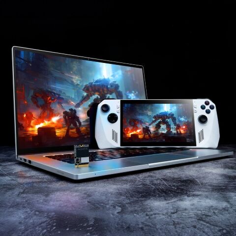 Накопитель SSD M.2 2230 1TB GAMMIX S55 ADATA (SGAMMIXS55-1T-C) - Внутренние SSD  - Внутренние SSD 