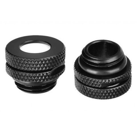 Фитинг для СЖО ThermalTake Pacific G1/4 Pressure Equalizer Stop Plug w/ O-Ring - Black (CL-W086-CU00BL-A) - Нулевой остаток (Feed)  - Нулевой остаток (Feed) 