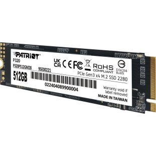 Накопитель SSD M.2 2280 512GB Patriot (P320P512GM28)