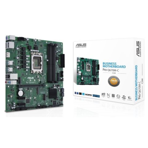 Материнская плата ASUS PRO Q670M-C-CSM - Нулевой остаток (Feed) - Нулевой остаток (Feed)