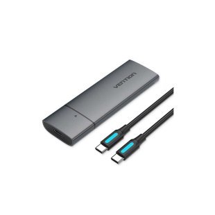 Карман внешний Vention SSD M.2 (NVME) M-key USB Type-C 3.2 gray (KPGH0)