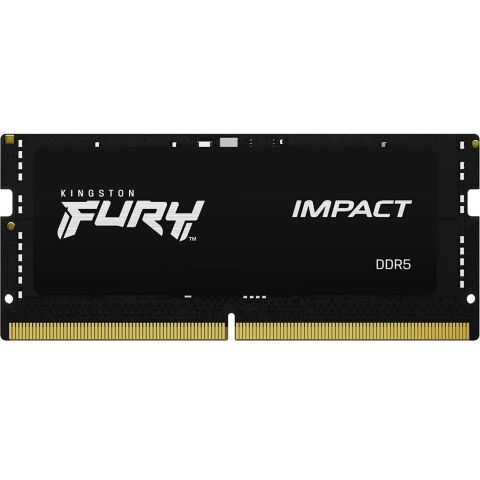 Модуль памяти для ноутбука SoDIMM DDR5 16GB 6000 MHz Impact Kingston Fury (ex.HyperX) (KF564S38IB-16) - Нулевой остаток (Feed) - Нулевой остаток (Feed)