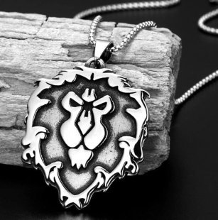Медальйон World of Warcraft Alliance Варкрафт Альянс (нержавіюча сталь)