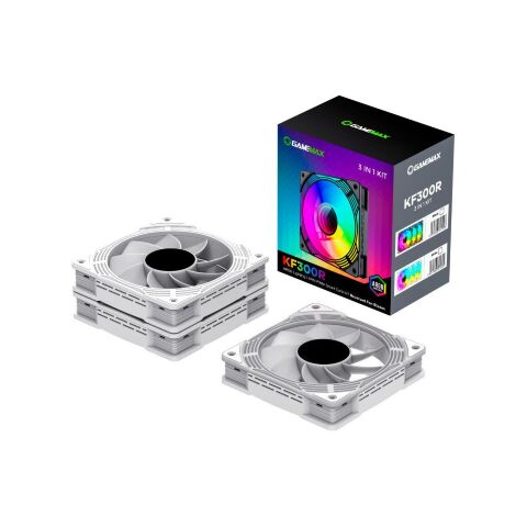 Кулер для корпуса Gamemax KF300R WH - Вентиляторы к корпусам  - Вентиляторы к корпусам 