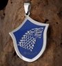 Брелок Game of Thrones  Stark Wolf