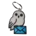Брелок Harry Potter Hedwig Keychain ABS пластик Сова Букля 6 см. -   -  
