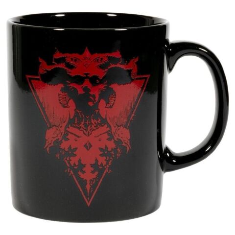 Чашка JINX Diablo IV Hotter Than Hell Black Кружка Діабло 325 ml -   -  