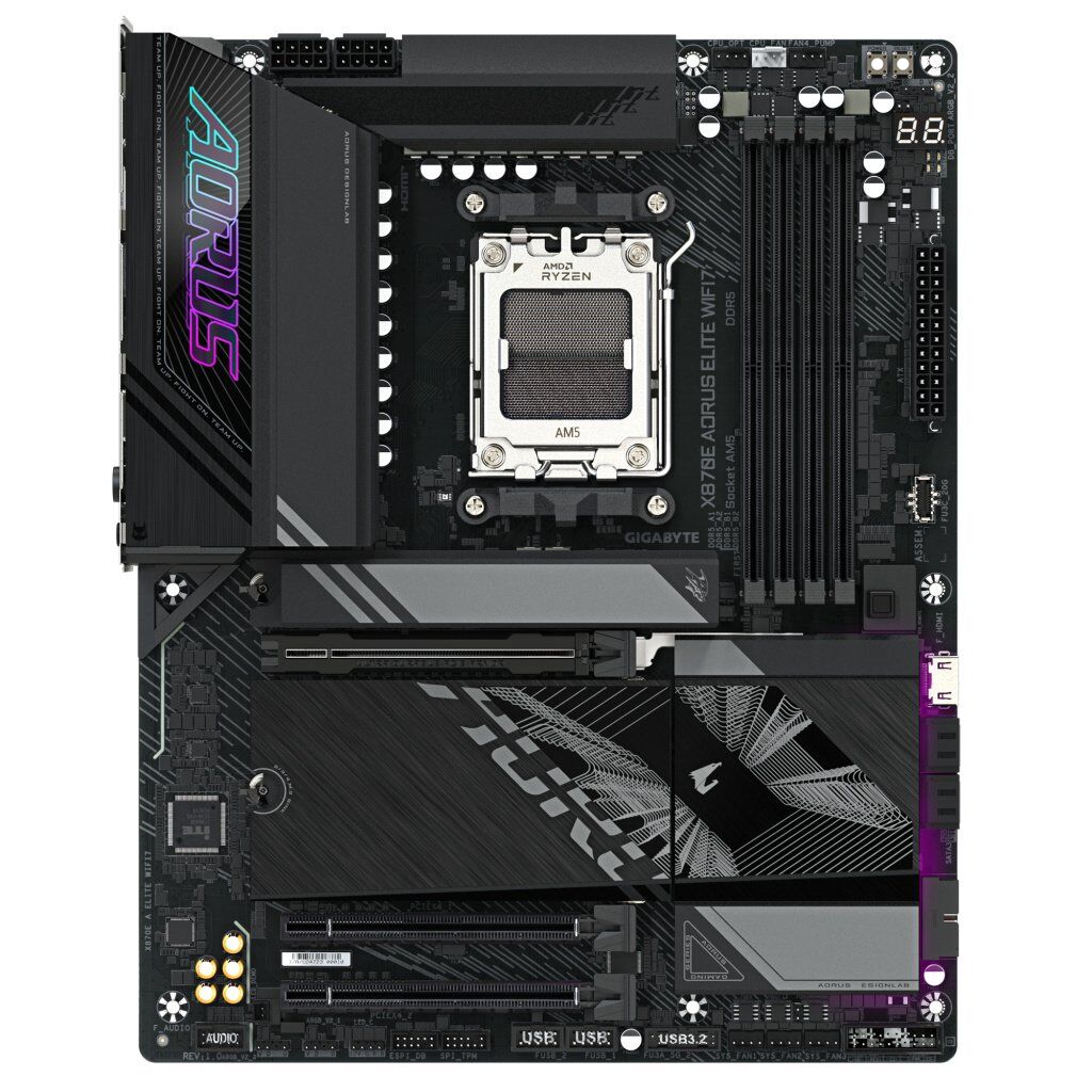 Материнская плата GIGABYTE X870E AORUS ELITE WIFI7 (X870E A ELITE WIFI7)