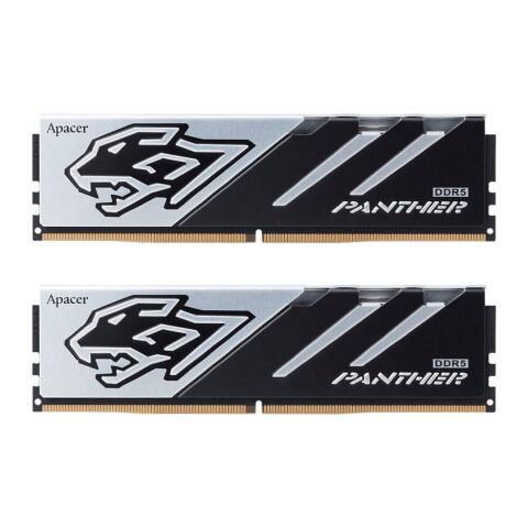 Модуль памяти для компьютера DDR5 32GB (2x16GB) 5200 MHz Panther Apacer (AH5U32G52C5227BAA-2) - Нулевой остаток (Feed)  - Нулевой остаток (Feed) 