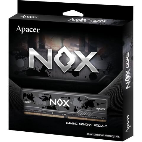 Модуль памяти для компьютера DDR5 32GB (2x16GB) 6000 MHz NOX Apacer (AH5U32G60C622MBAA-2) - Нулевой остаток (Feed)  - Нулевой остаток (Feed) 