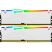 Модуль памяти для компьютера DDR5 64GB (2x32GB) 5600 MHz Beast White RGB Kingston Fury (ex.HyperX) (KF556C36BWEAK2-64) - Модули памяти для компьютера  - Модули памяти для компьютера 