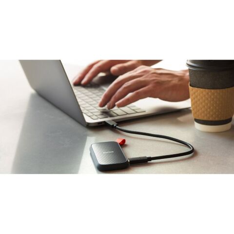 Накопитель SSD USB 3.2 1TB SanDisk (SDSSDE30-1T00-G26) - Нулевой остаток (Feed)  - Нулевой остаток (Feed) 