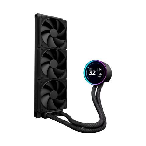 Система жидкостного охлаждения NZXT Kraken Elite 360mm AIO (RL-KN36E-B2) - Нулевой остаток (Feed)  - Нулевой остаток (Feed) 