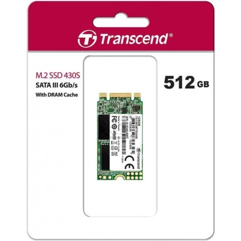 Накопитель SSD M.2 2242 512GB Transcend (TS512GMTS430S) - Нулевой остаток (Feed)  - Нулевой остаток (Feed) 