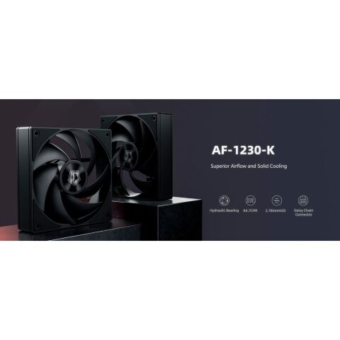 Кулер для корпуса ID-Cooling AF-1230-K - Нулевой остаток (Feed) - Нулевой остаток (Feed)