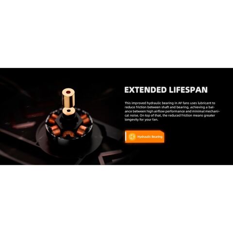 Кулер для корпуса ID-Cooling AF-1230-K - Нулевой остаток (Feed) - Нулевой остаток (Feed)