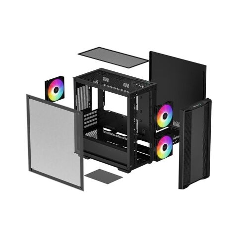 Корпус Deepcool CC360 ARGB (R-CC360-BKAPM3-G-1) - Нулевой остаток (Feed)  - Нулевой остаток (Feed) 