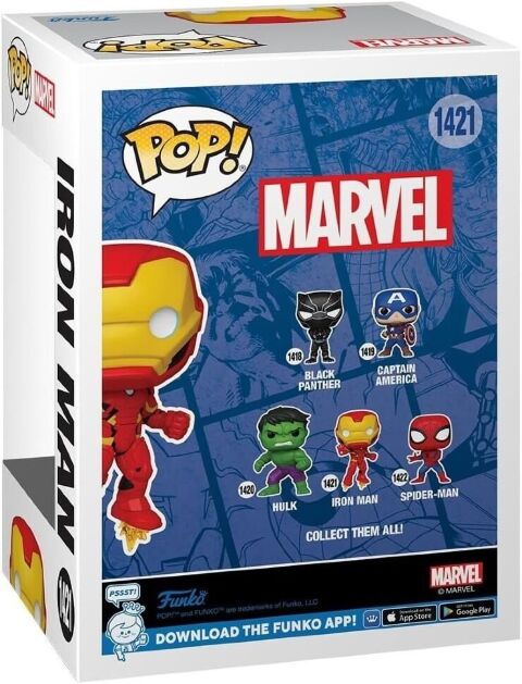 Фігурка Funko Marvel: Iron Man фанко Марвел залізна людина 1421 -   -  