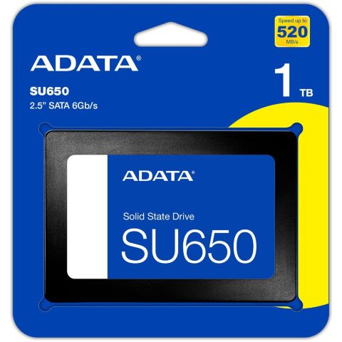 Накопитель SSD 2.5" 1TB ADATA (ASU650SS-1TT-R) - Внутренние SSD  - Внутренние SSD 