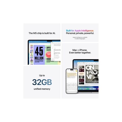 Ноутбук Apple MacBook Air 13 M5 A3449 Midnight (MDHF4UA/A) - Ноутбуки  - Ноутбуки 