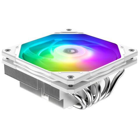 Кулер для процессора ID-Cooling IS-55 ARGB White - Нулевой остаток (Feed)  - Нулевой остаток (Feed) 