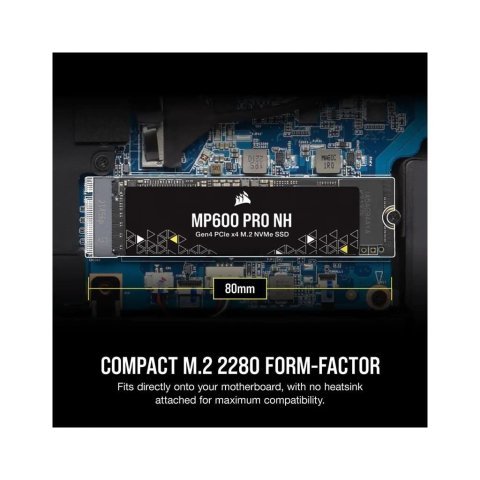 Накопитель SSD M.2 2280 1TB MP600 PRO NH Corsair (CSSD-F1000GBMP600PNH) - Нулевой остаток (Feed)  - Нулевой остаток (Feed) 