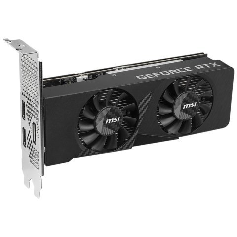 Видеокарта MSI GeForce RTX3050 6Gb LP E OC (RTX 3050 LP E 6G OC) - Нулевой остаток (Feed) - Нулевой остаток (Feed)