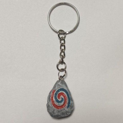 Брелок Hearthstone World of Warcraft синій, червоний (світиться у темряві) - -