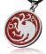 Брелок Game of Thrones Targaryen Dragon -   -  