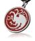 Брелок Game of Thrones Targaryen Dragon -   -  