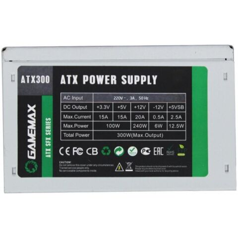 Корпус для ПК Gamemax ST-602-300W - Нулевой остаток (Feed)  - Нулевой остаток (Feed) 