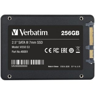 Накопитель SSD 2.5" 256GB Verbatim (49351)