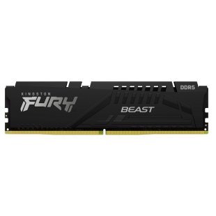 Модуль памяти для компьютера DDR5 32GB (2x16GB) 5600 MHz Beast AM5 Black Kingston Fury (ex.HyperX) (KF556C36BBEK2-32)