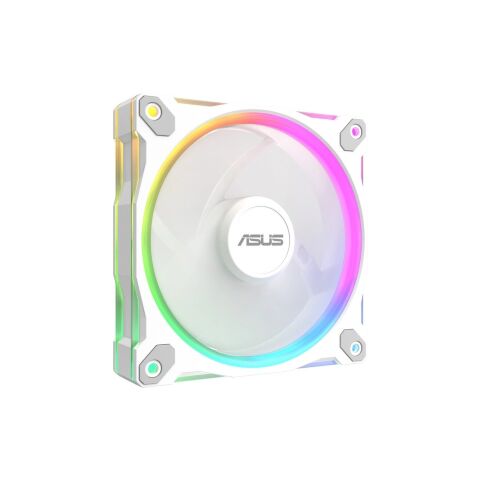 Кулер для корпуса ASUS PRIME MR120 REVERSE ARGB WHITE 3IN1 (90DA00L3-B09020) - Нулевой остаток (Feed) - Нулевой остаток (Feed)