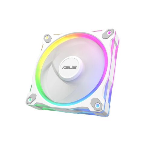 Кулер для корпуса ASUS PRIME MR120 REVERSE ARGB WHITE 3IN1 (90DA00L3-B09020) - Нулевой остаток (Feed) - Нулевой остаток (Feed)