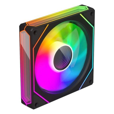 Кулер для корпуса Zezzio PRISM 6 Pro ARGB Black - Нулевой остаток (Feed) - Нулевой остаток (Feed)