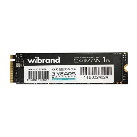 Накопитель SSD M.2 2280 1TB Caiman Wibrand (WIM.2SSD/CA1TB) - Нулевой остаток (Feed) - Нулевой остаток (Feed)