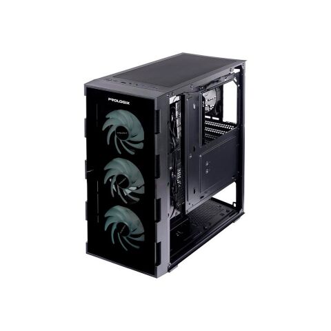 Корпус для ПК Prologix E114 Black - Нулевой остаток (Feed)  - Нулевой остаток (Feed) 