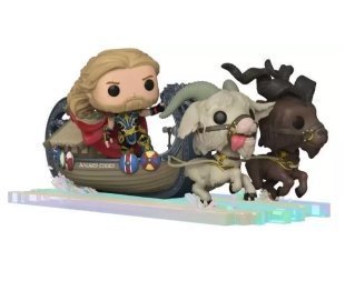 Фигурка Funko Marvel Thor: Love and Thunder The Goat Boat Фанко Тор лодка с козлами 290