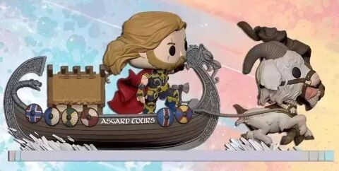 Фігурка Funko Marvel Thor: Love and Thunder The Goat Boat Фанко Тор лодка з козлами 290 -   -  