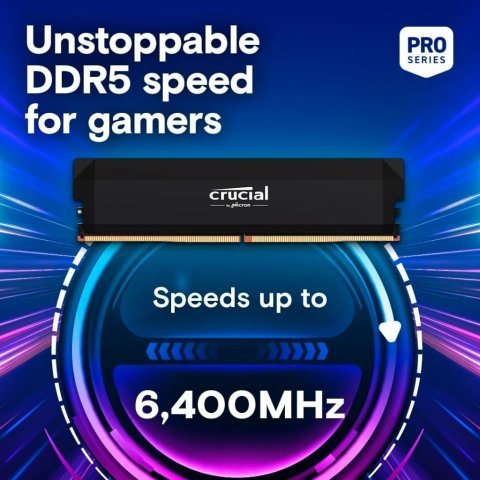 Модуль памяти для компьютера DDR5 16GB 6400 MHz Pro Micron (CP16G64C38U5B) - Нулевой остаток (Feed) - Нулевой остаток (Feed)