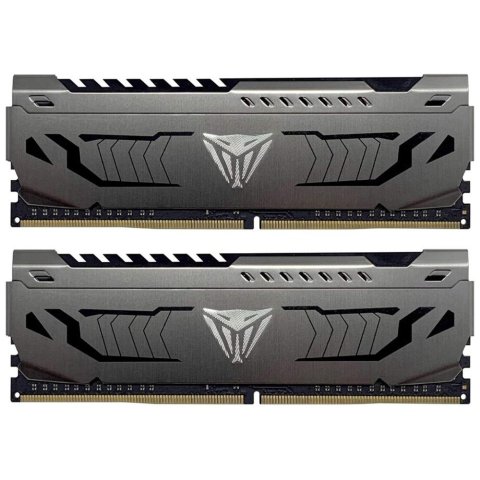 Модуль памяти для компьютера DDR4 32GB (2x16GB) 3600 MHz Viper Steel Patriot (PVS432G360C8K) - Нулевой остаток (Feed)  - Нулевой остаток (Feed) 