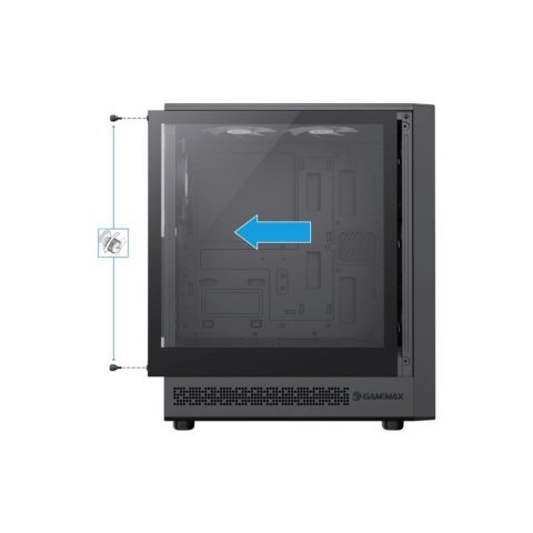 Корпус Gamemax Storm 2 AB - Нулевой остаток (Feed) - Нулевой остаток (Feed)