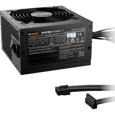 Блок питания Be quiet! 550W SYSTEM POWER 11 (BP010EU) - Нулевой остаток (Feed) - Нулевой остаток (Feed)