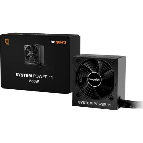 Блок питания Be quiet! 550W SYSTEM POWER 11 (BP010EU) - Нулевой остаток (Feed) - Нулевой остаток (Feed)