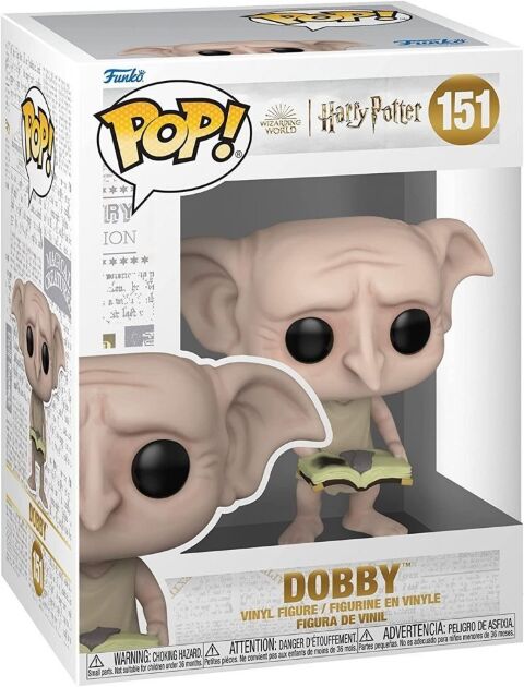 Фігурка Funko Harry Potter Dobby фанко Гаррі Поттер Доббі книга носок 151 -   -  