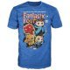 Футболка Funko Marvel Fantastic Four Collector Corps T-Shirt фанко Фантастическая четвёрка (размер L) -   -  