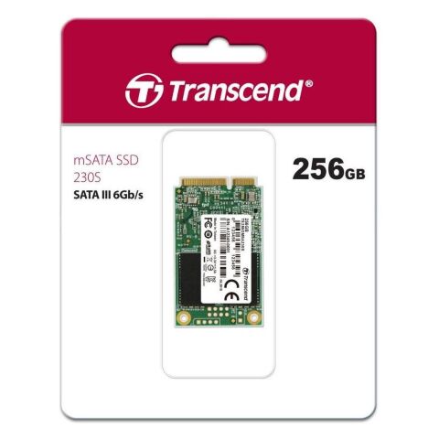 Накопитель SSD mSATA 256GB Transcend (TS256GMSA230S) - Внутренние SSD - Внутренние SSD