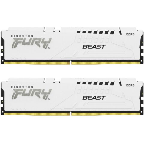Модуль памяти для компьютера DDR5 64GB (2x32GB) 5600 MHz Beast White EXPO Kingston Fury (ex.HyperX) (KF556C36BWEK2-64) - Модули памяти для компьютера  - Модули памяти для компьютера 
